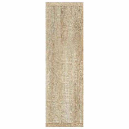 vidaXL Wall Shelf Sonoma Oak 85x16x52,5 cm Engineered Wood
