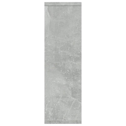 vidaXL Wall Shelf Concrete Grey 85x16x52.5 cm Engineered Wood