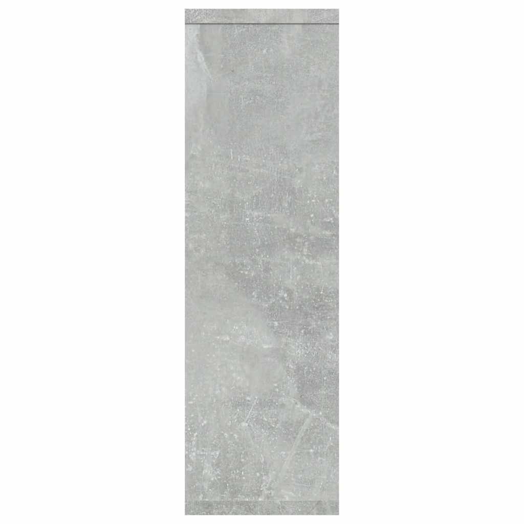 vidaXL Wall Shelf Concrete Grey 85x16x52,5 cm Engineered Wood