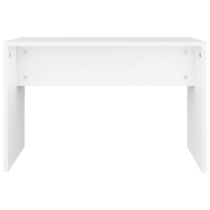 vidaXL Dressing Stool White 70x35x45 cm Engineered Wood