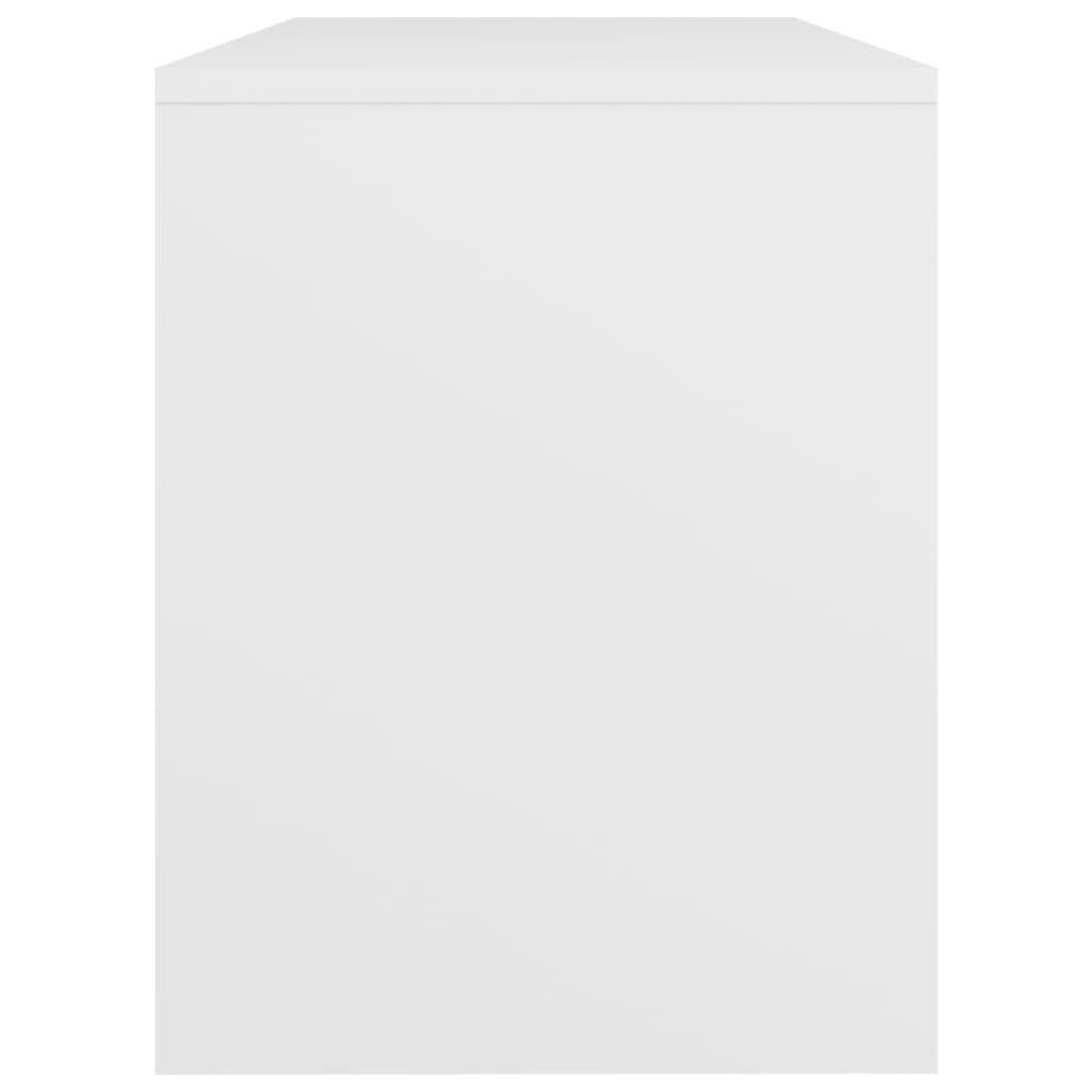 vidaXL Dressing Stool White 70x35x45 cm Engineered Wood