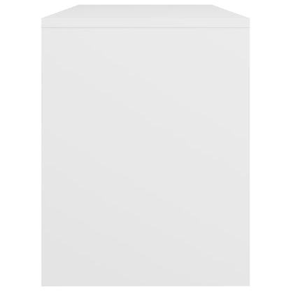 vidaXL Dressing Stool White 70x35x45 cm Engineered Wood