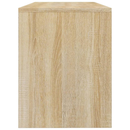 vidaXL Dressing Stool Sonoma Oak 70x35x45 cm Engineered Wood