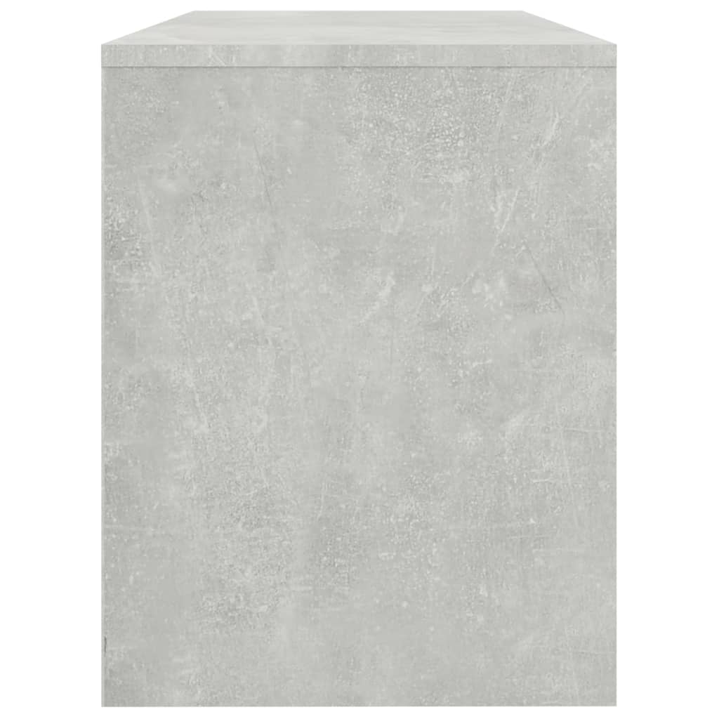 vidaXL Dressing Stool Concrete Grey 70x35x45 cm Engineered Wood