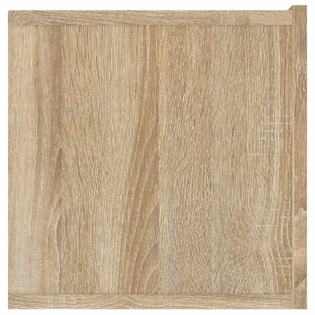 vidaXL 2 Piece TV Cabinet Set Sonoma Oak 80x30x30 cm Engineered Wood