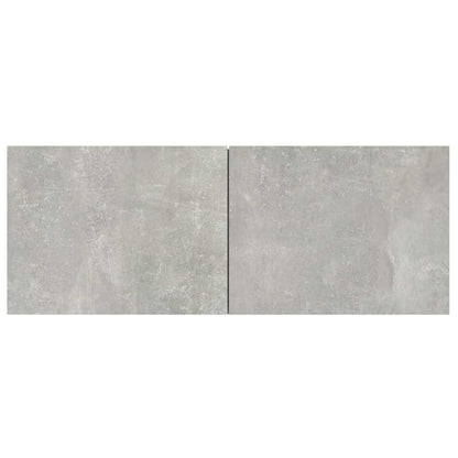vidaXL 2 Piece TV Cabinet Set Concrete Grey 80x30x30 cm Engineered Wood