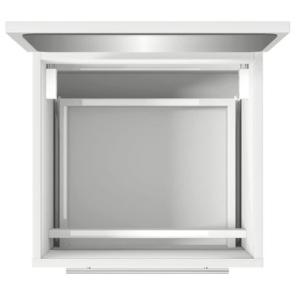 vidaXL Bathroom Cabinet with Mirror White 41x38.5x48 cm Engineered Wood