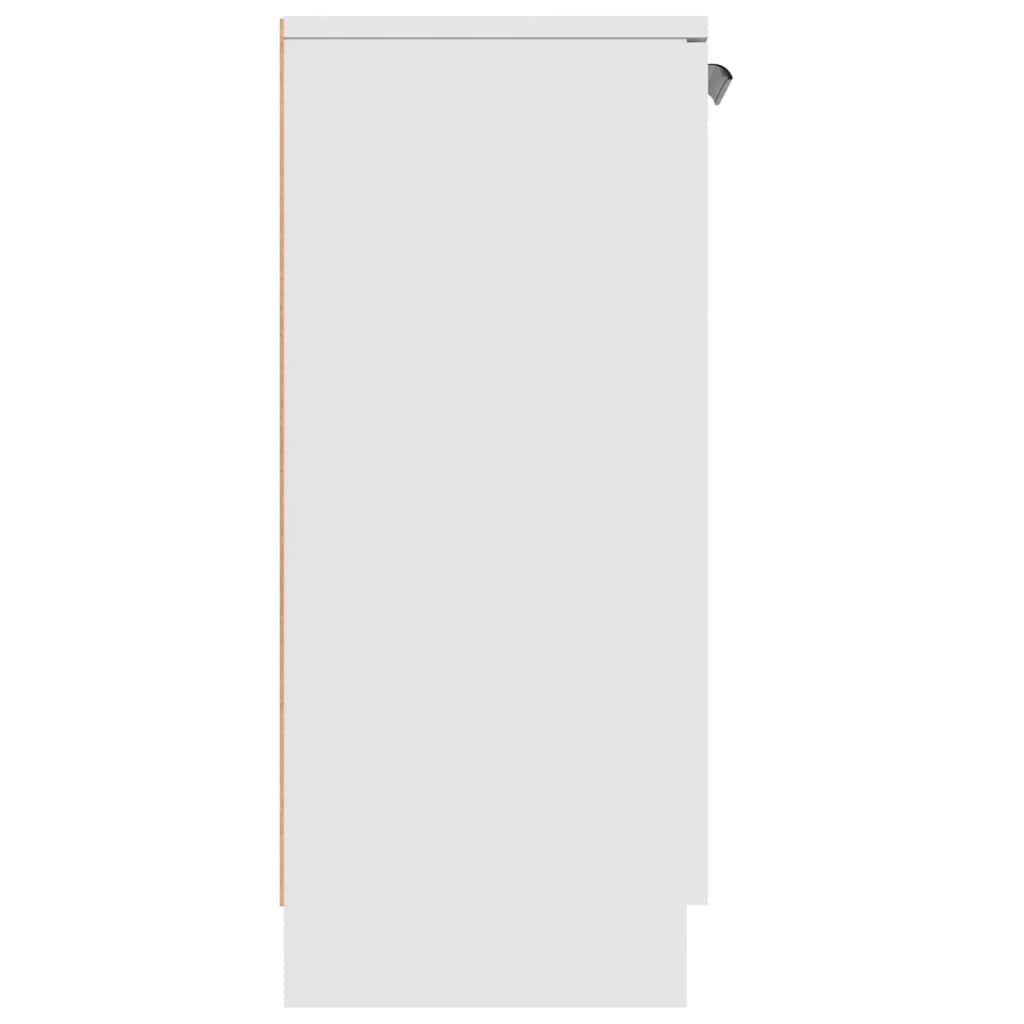vidaXL Sideboard White 60x30x70 cm Engineered Wood