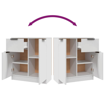 vidaXL Sideboard White 60x30x70 cm Engineered Wood