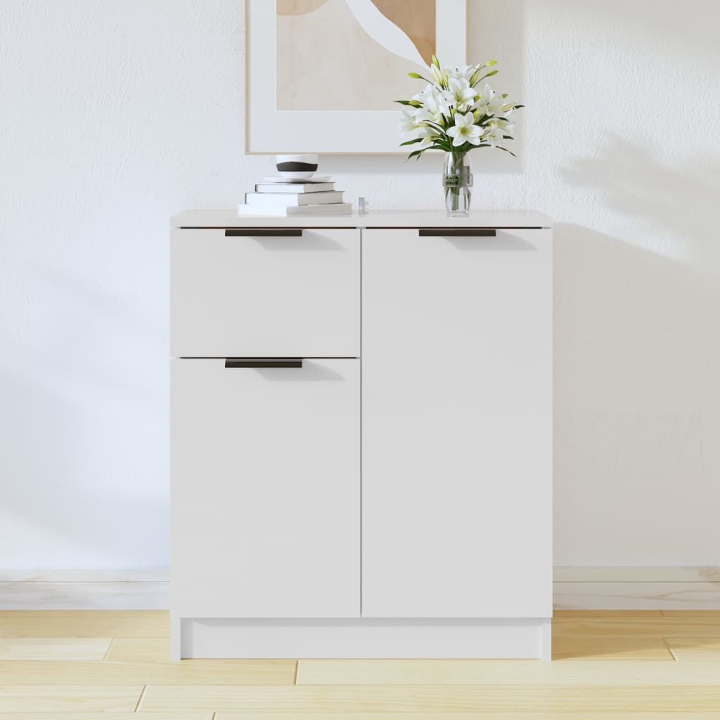 vidaXL Sideboard White 60x30x70 cm Engineered Wood