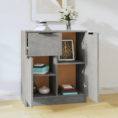 vidaXL Sideboard Concrete Grey 60x30x70 cm Engineered Wood
