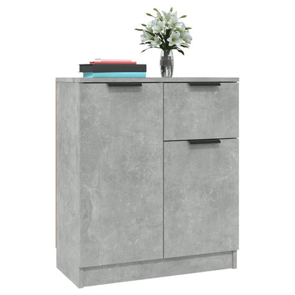 vidaXL Sideboard Concrete Grey 60x30x70 cm Engineered Wood