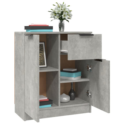 vidaXL Sideboard Concrete Grey 60x30x70 cm Engineered Wood