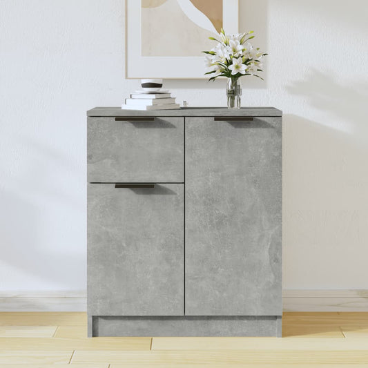 vidaXL Sideboard Concrete Grey 60x30x70 cm Engineered Wood