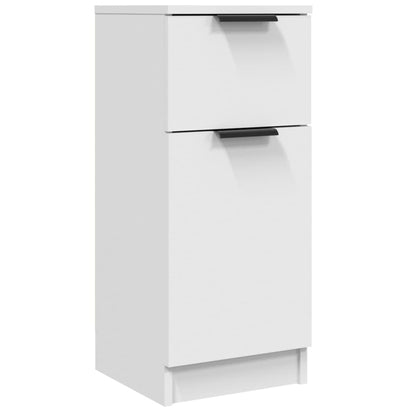 vidaXL Sideboard White 30x30x70 cm Engineered Wood