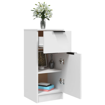 vidaXL Sideboard | White | Engineered wood | Compact | Sideboard | Rectangular