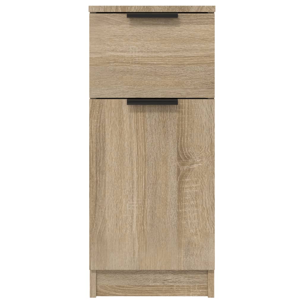 vidaXL Sideboard Sonoma Oak 30x30x70 cm Engineered Wood