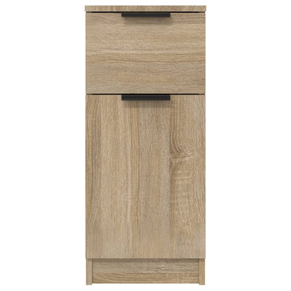 vidaXL Sideboard Sonoma Oak 30x30x70 cm Engineered Wood