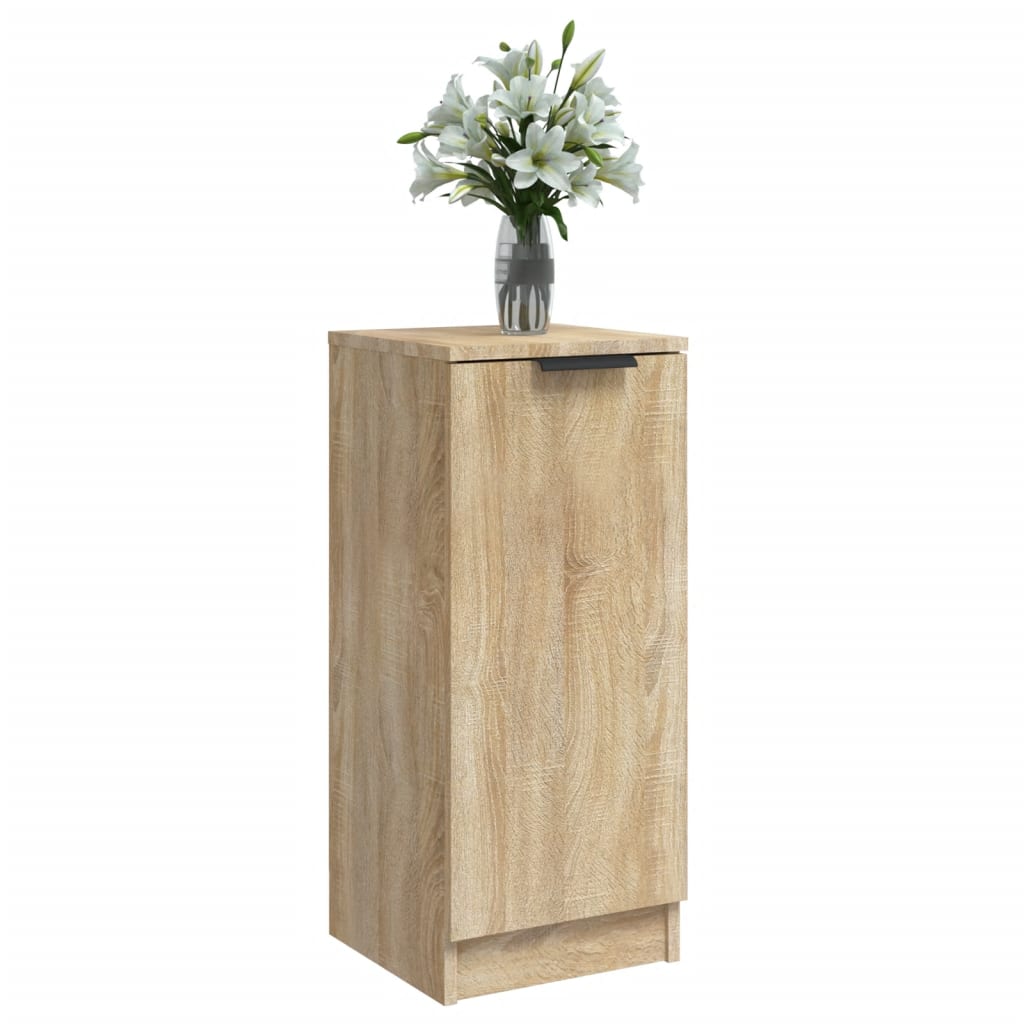 vidaXL Sideboard Sonoma Oak 30x30x70 cm Engineered Wood