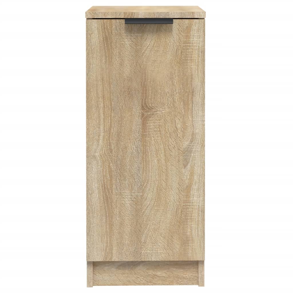vidaXL Sideboard Sonoma Oak 30x30x70 cm Engineered Wood