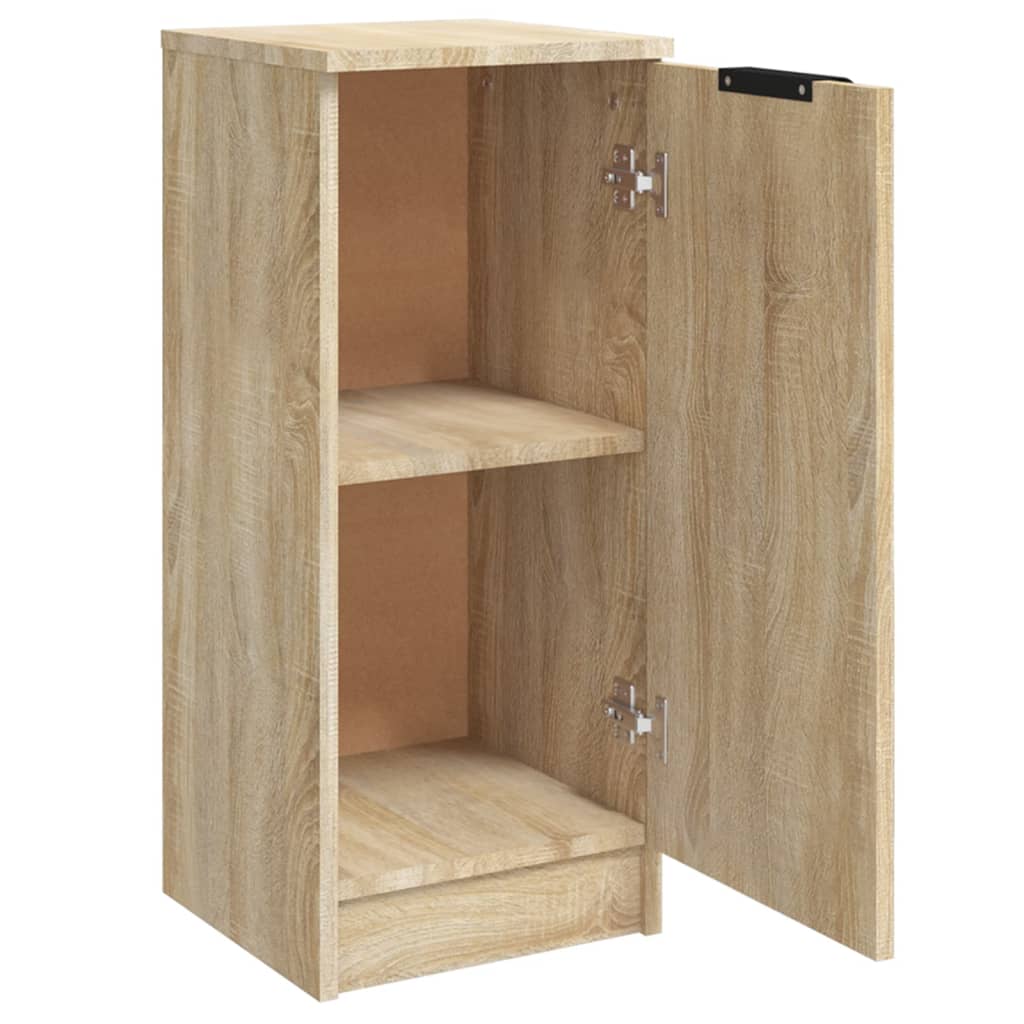 vidaXL Sideboard Sonoma Oak 30x30x70 cm Engineered Wood