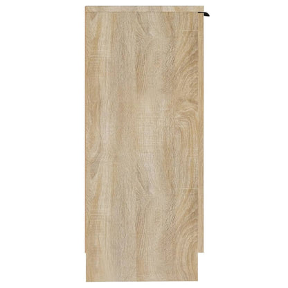 vidaXL Sideboard Sonoma Oak 30x30x70 cm Engineered Wood