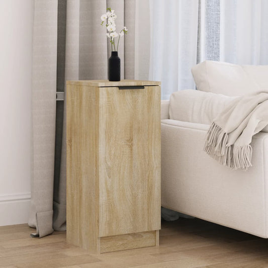 vidaXL Sideboard Sonoma Oak 30x30x70 cm Engineered Wood