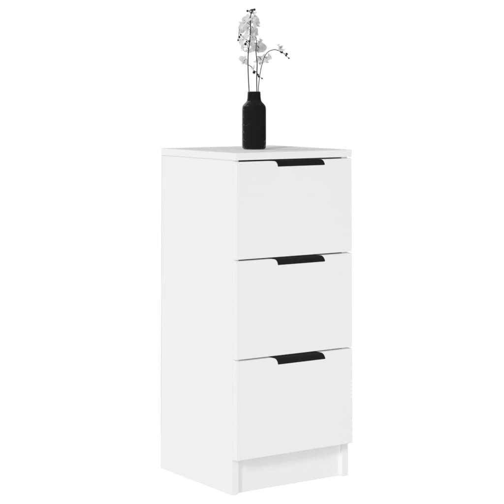 vidaXL Sideboard White 30x30x70 cm Engineered Wood
