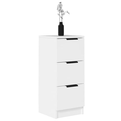 vidaXL Sideboard White 30x30x70 cm Engineered Wood
