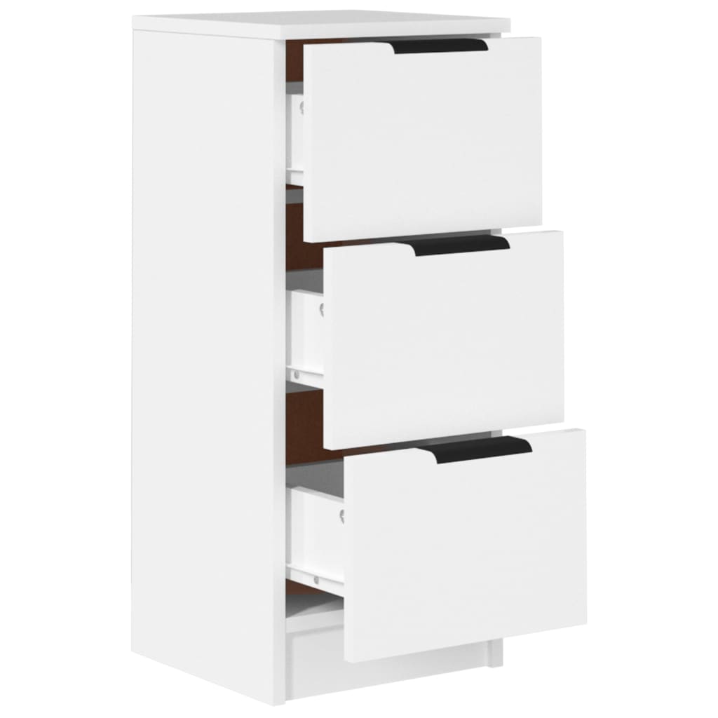 vidaXL Sideboard | White | Engineered wood | Compact | Storage | Sideboard