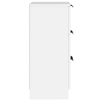 vidaXL Sideboard | White | Engineered wood | Compact | Storage | Sideboard