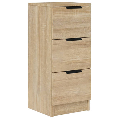 vidaXL Sideboard Sonoma Oak 30x30x70 cm Engineered Wood