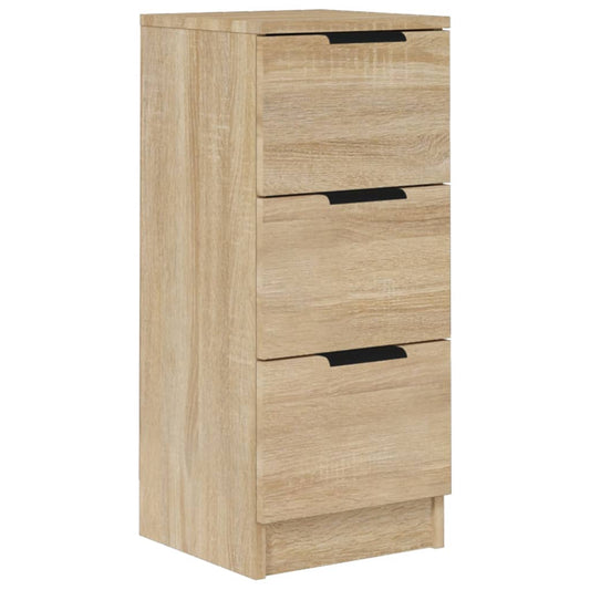 vidaXL Sideboard Sonoma Oak 30x30x70 cm Engineered Wood