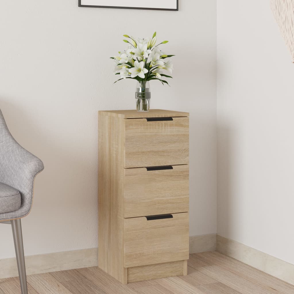 vidaXL Sideboard | Sonoma oak | Engineered wood | Sideboard | Square | Modern