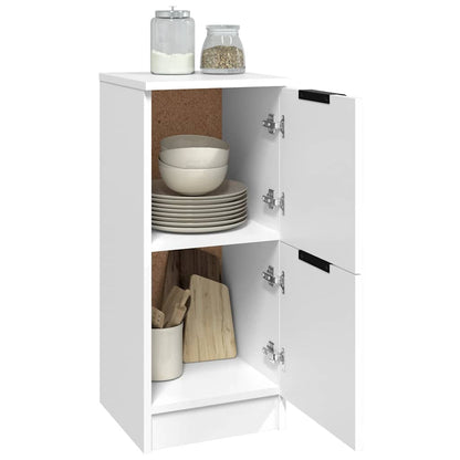 vidaXL Sideboard White 30x30x70 cm Engineered Wood