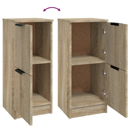 vidaXL Sideboard Sonoma Oak 30x30x70 cm Engineered Wood
