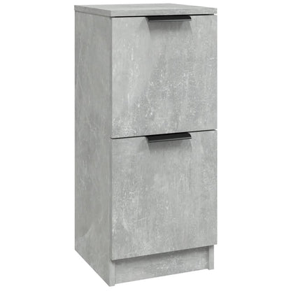 vidaXL Sideboard Concrete Grey 30x30x70 cm Engineered Wood