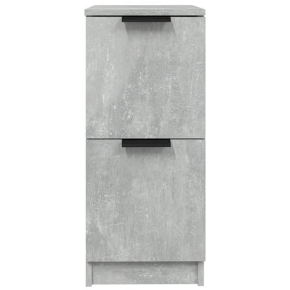 vidaXL Sideboard Concrete Grey 30x30x70 cm Engineered Wood