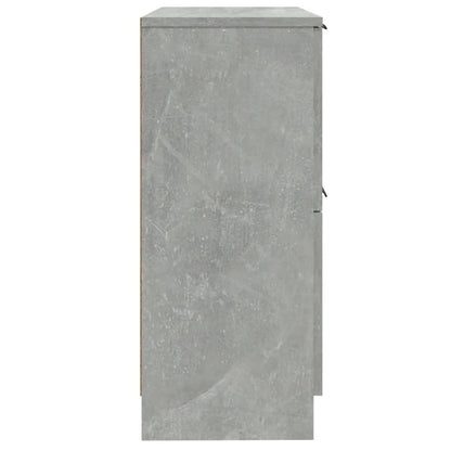 vidaXL Sideboard Concrete Grey 30x30x70 cm Engineered Wood