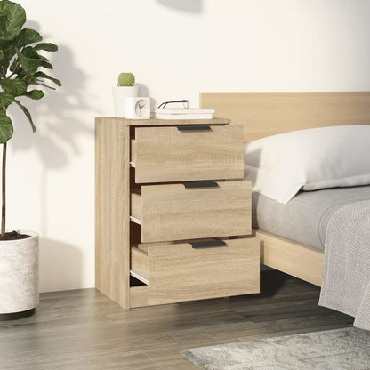 vidaXL Bedside Cabinet Sonoma Oak 40x36x65 cm