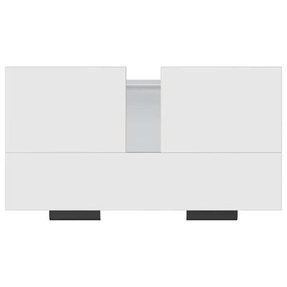 vidaXL Bathroom Cabinet White 64.5x33.5x59 cm Engineered Wood
