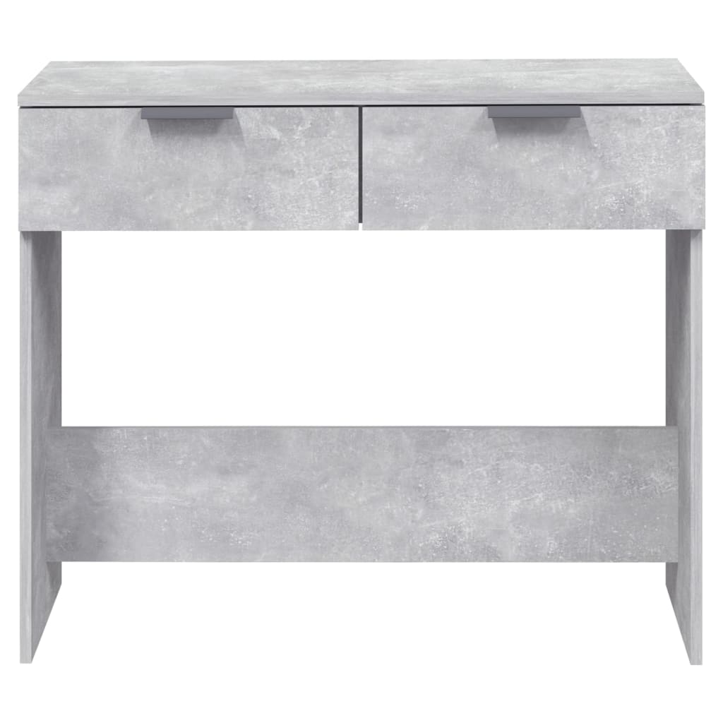 vidaXL Console Table Concrete Grey 90x36x75 cm Engineered Wood