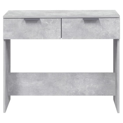 vidaXL Console Table Concrete Grey 90x36x75 cm Engineered Wood