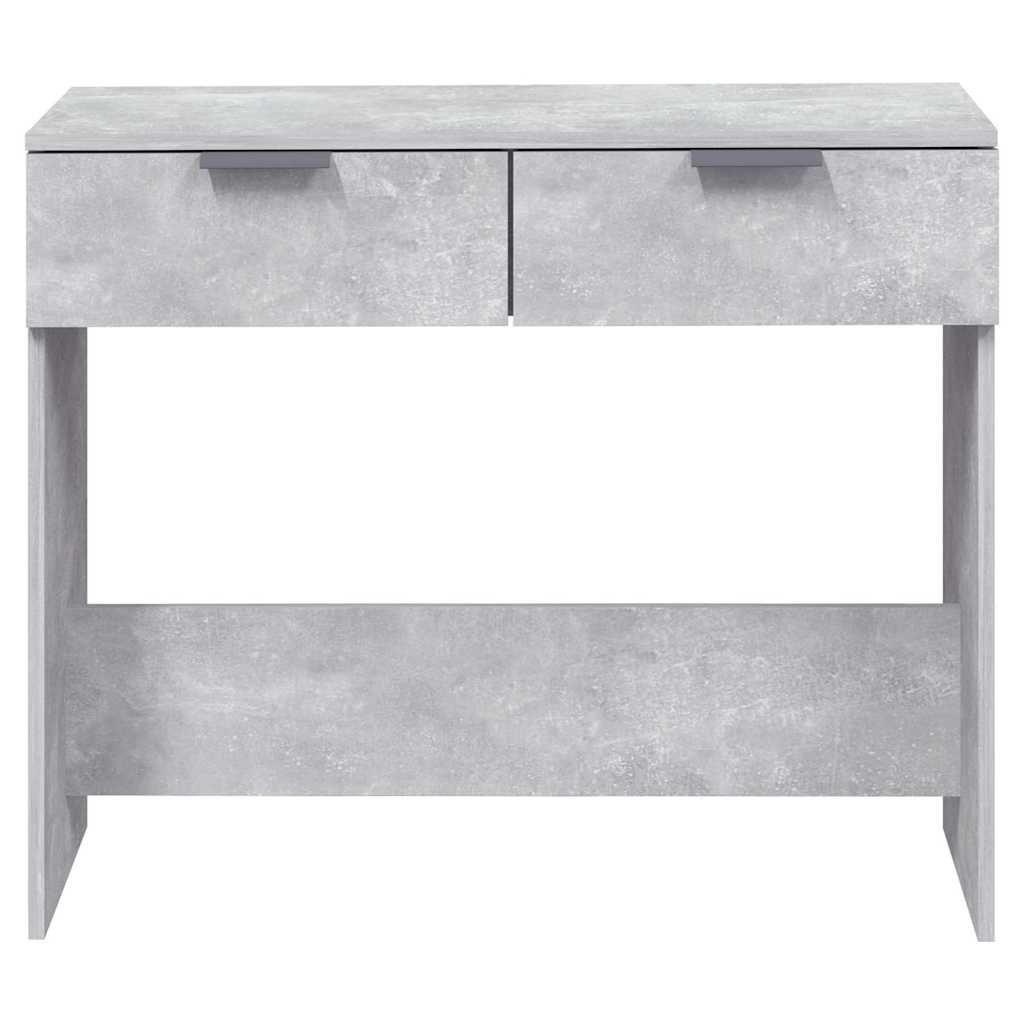 vidaXL Console Table Concrete Grey 90x36x75 cm Engineered Wood