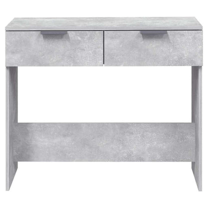 vidaXL Console Table Concrete Grey 90x36x75 cm Engineered Wood
