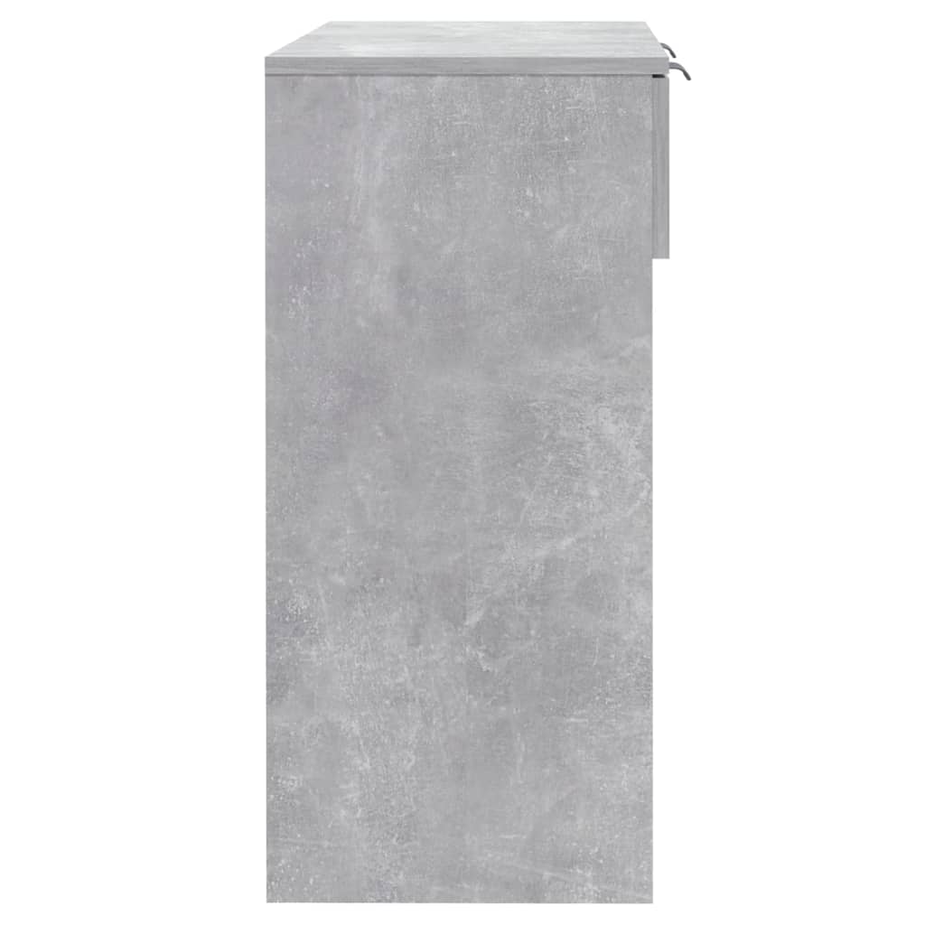 vidaXL Console Table Concrete Grey 90x36x75 cm Engineered Wood