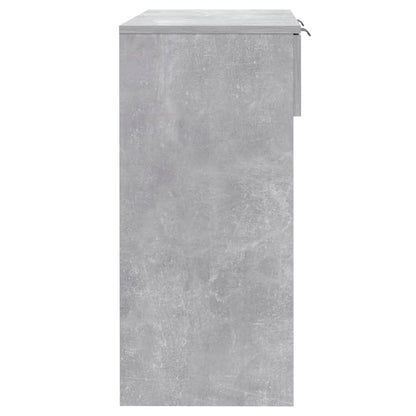vidaXL Console Table Concrete Grey 90x36x75 cm Engineered Wood