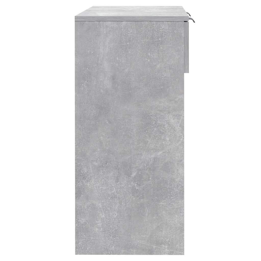 vidaXL Console Table Concrete Grey 90x36x75 cm Engineered Wood