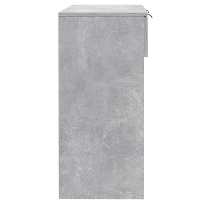vidaXL Console Table Concrete Grey 90x36x75 cm Engineered Wood