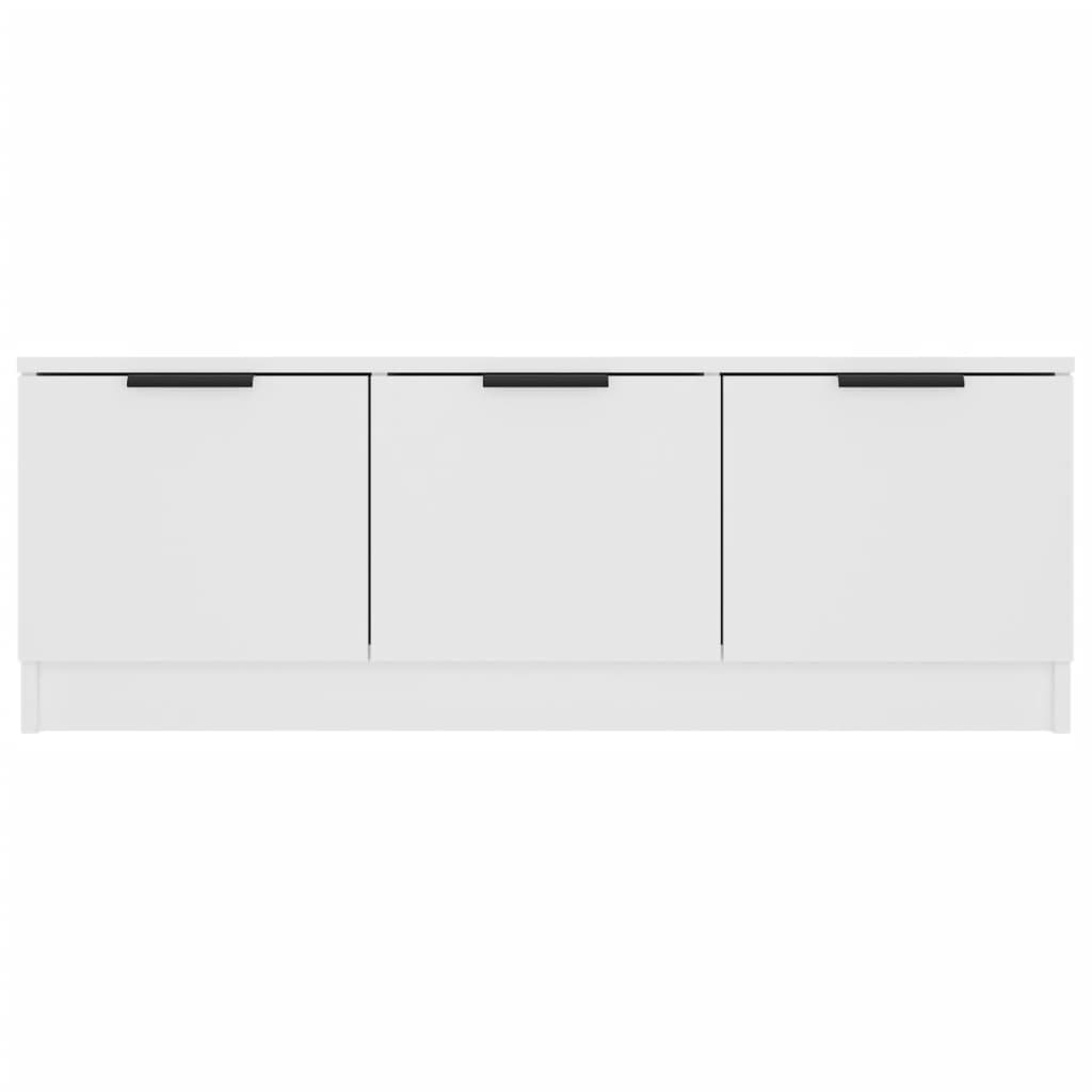 vidaXL TV Cabinet White 102x35x36.5 cm Engineered Wood